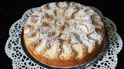 Apfelkuchen mit Joghurt