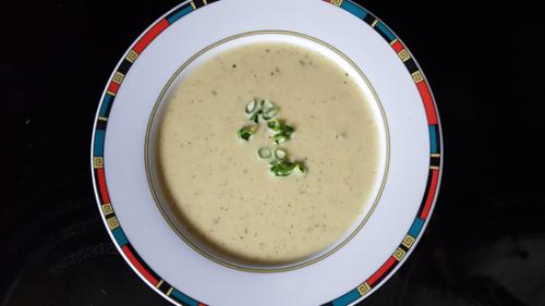 Zucchini-Rahmsuppe